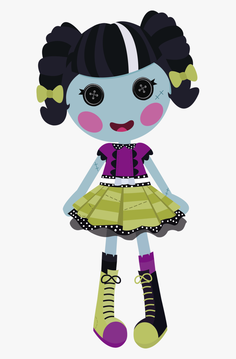 Lalaloopsy Scraps Stitched N Sewn - Lalaloopsy Scraps, Transparent Clipart