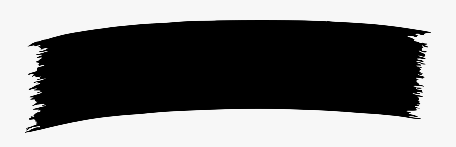 Silhouette,monochrome Photography,black - Black Paint Banner Png, Transparent Clipart