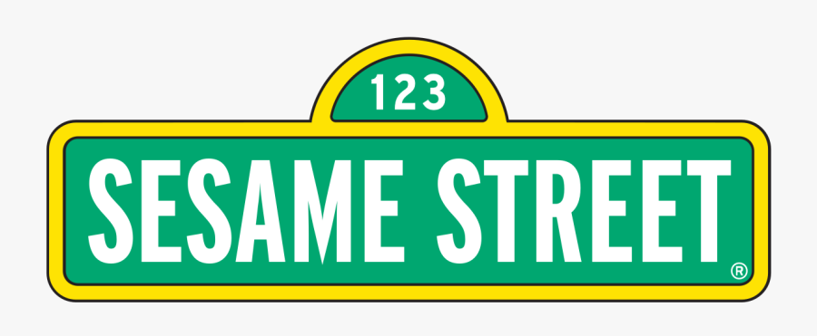 Sesame Street Sign Png, Transparent Clipart