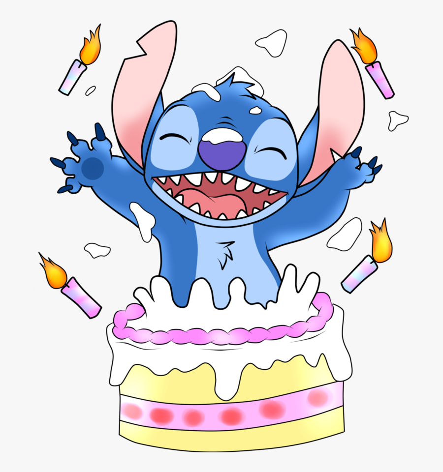#happybirthday #birthday #stich #birthdaycandles #wish - Happy Bday Stitch Birthday, Transparent Clipart