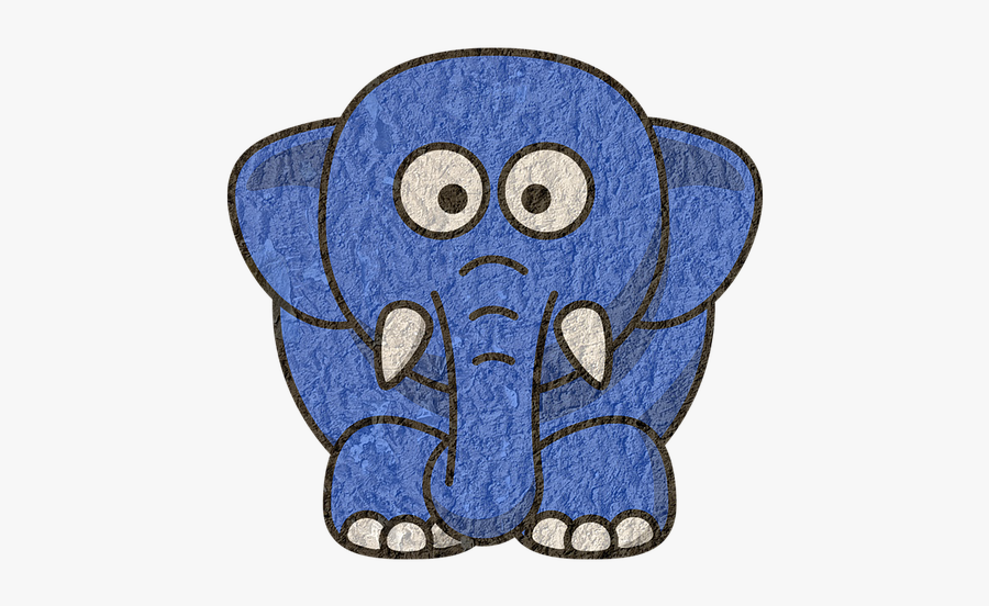 Clip Art Pink Elephant, Transparent Clipart