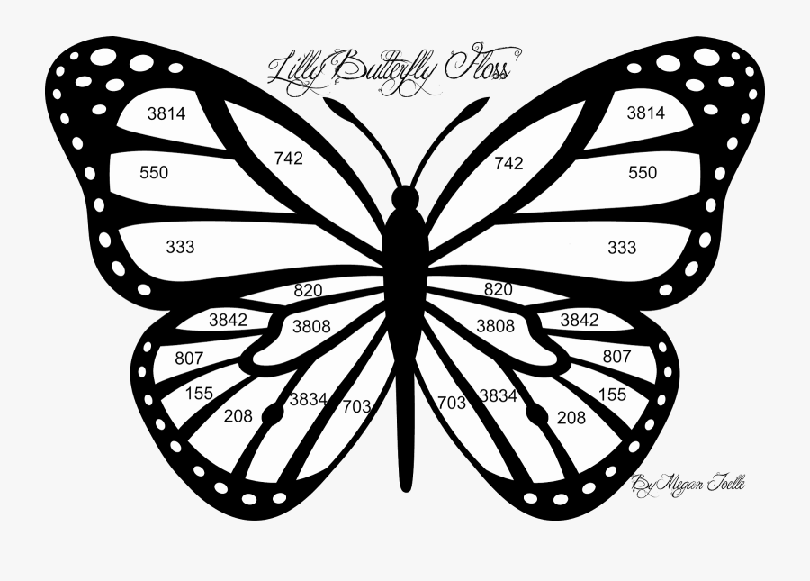 Butterfly Clipart Black And White, Transparent Clipart