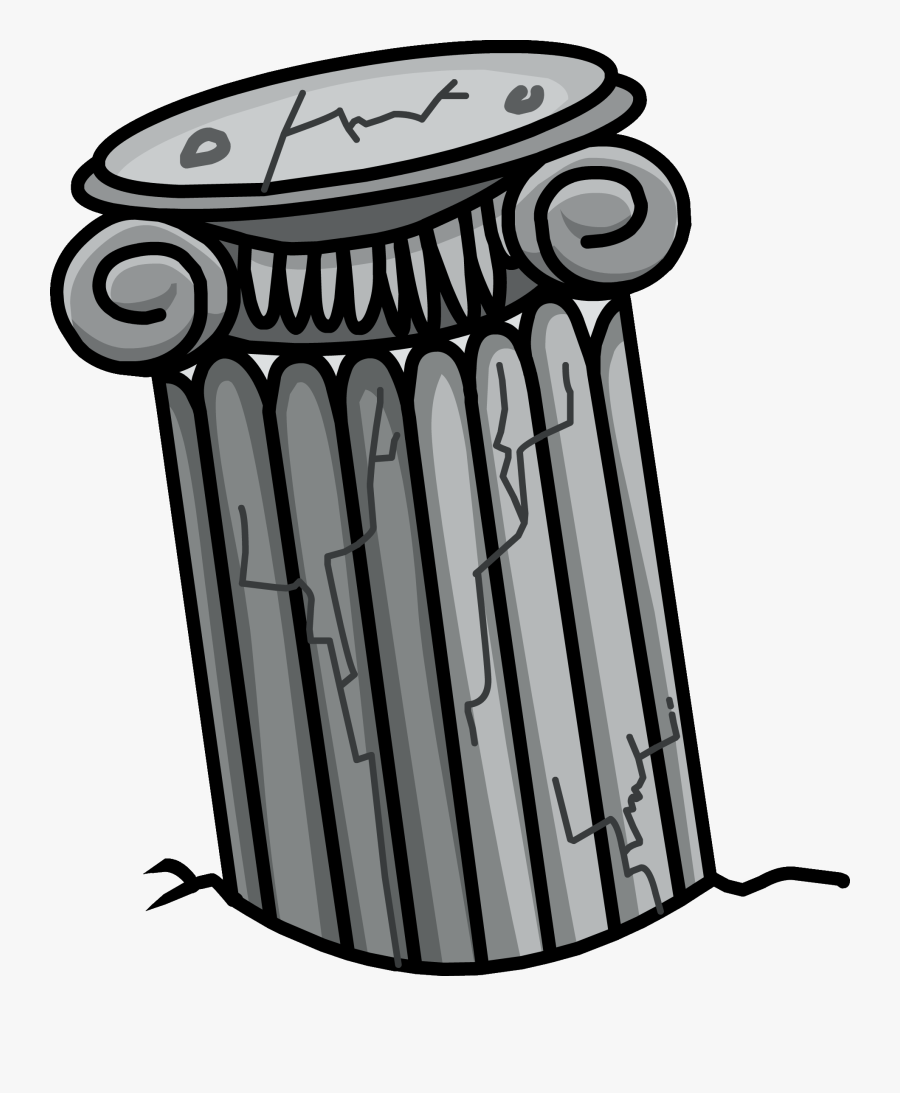 Stone Column Ruins - Stone Column Clipart, Transparent Clipart