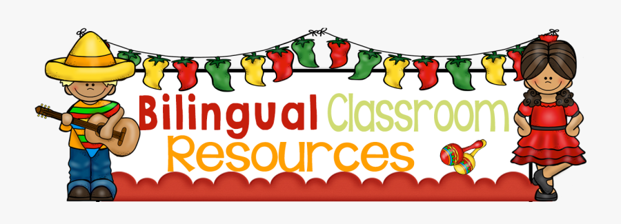 Bilingual Classroom, Transparent Clipart