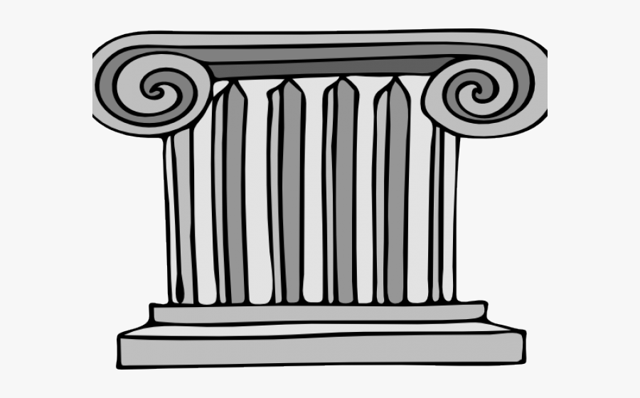 Pillar Cliparts - Roman Columns Clip Art, Transparent Clipart