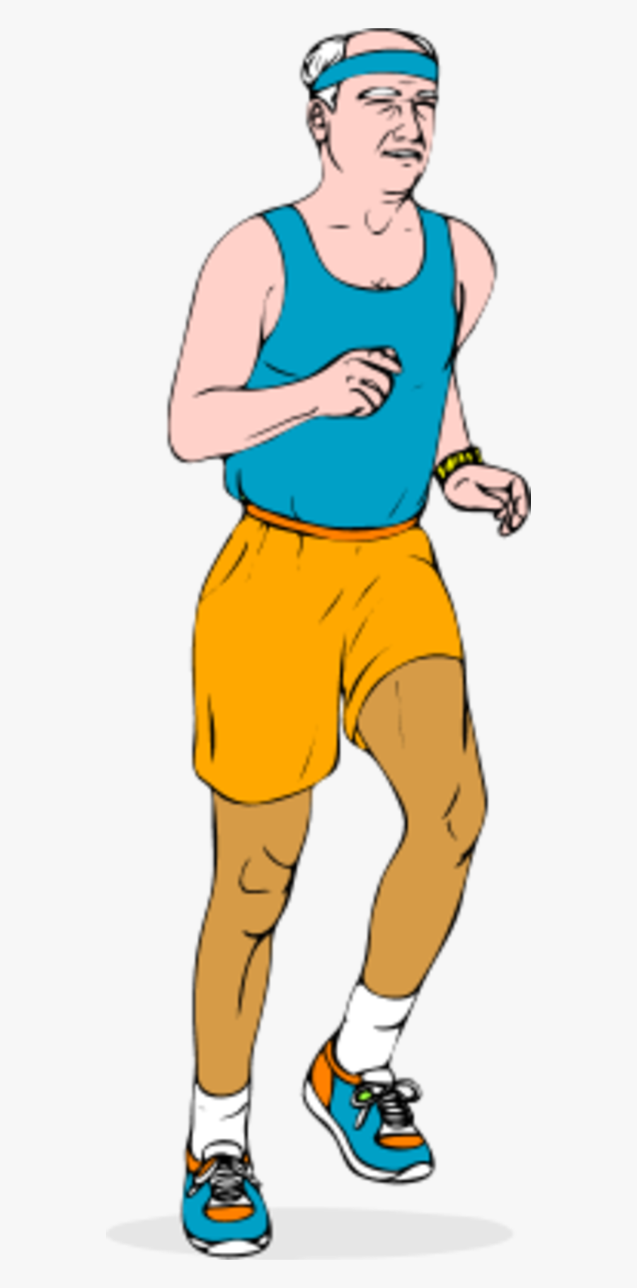 Man Jogging Clipart - Jogging Clipart Png, Transparent Clipart
