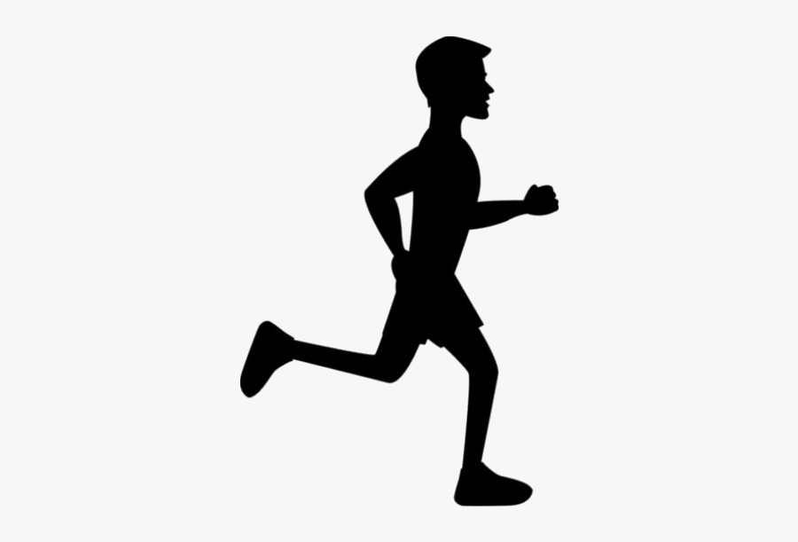 Jogging Png Transparent Images - Silueta Jugador De Futbol, Transparent Clipart