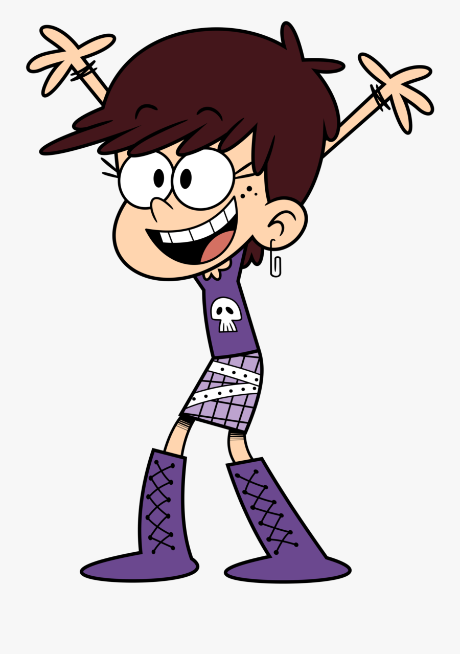 Luna Loud Hurray - Luna Loud The Loud House, Transparent Clipart