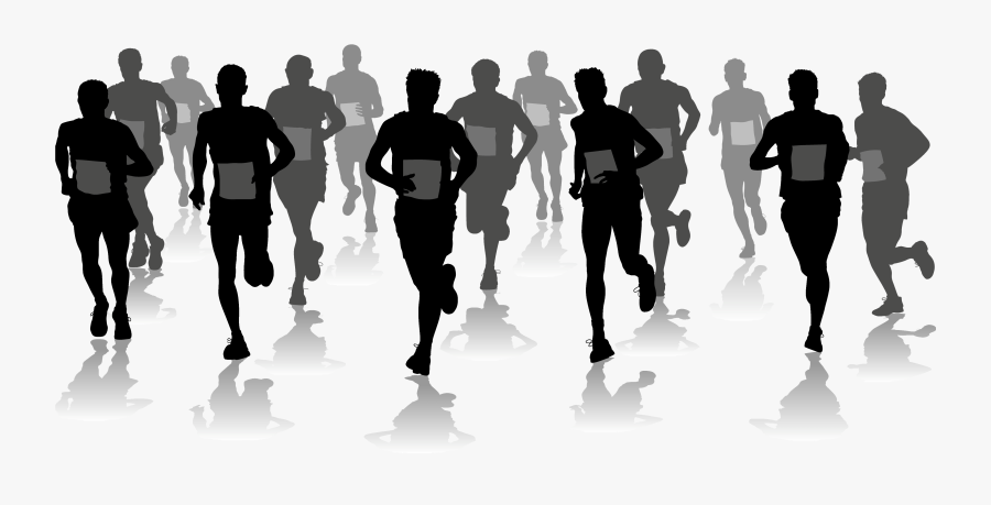 Saturday, April 22nd - Long Distance Running Clipart, Transparent Clipart
