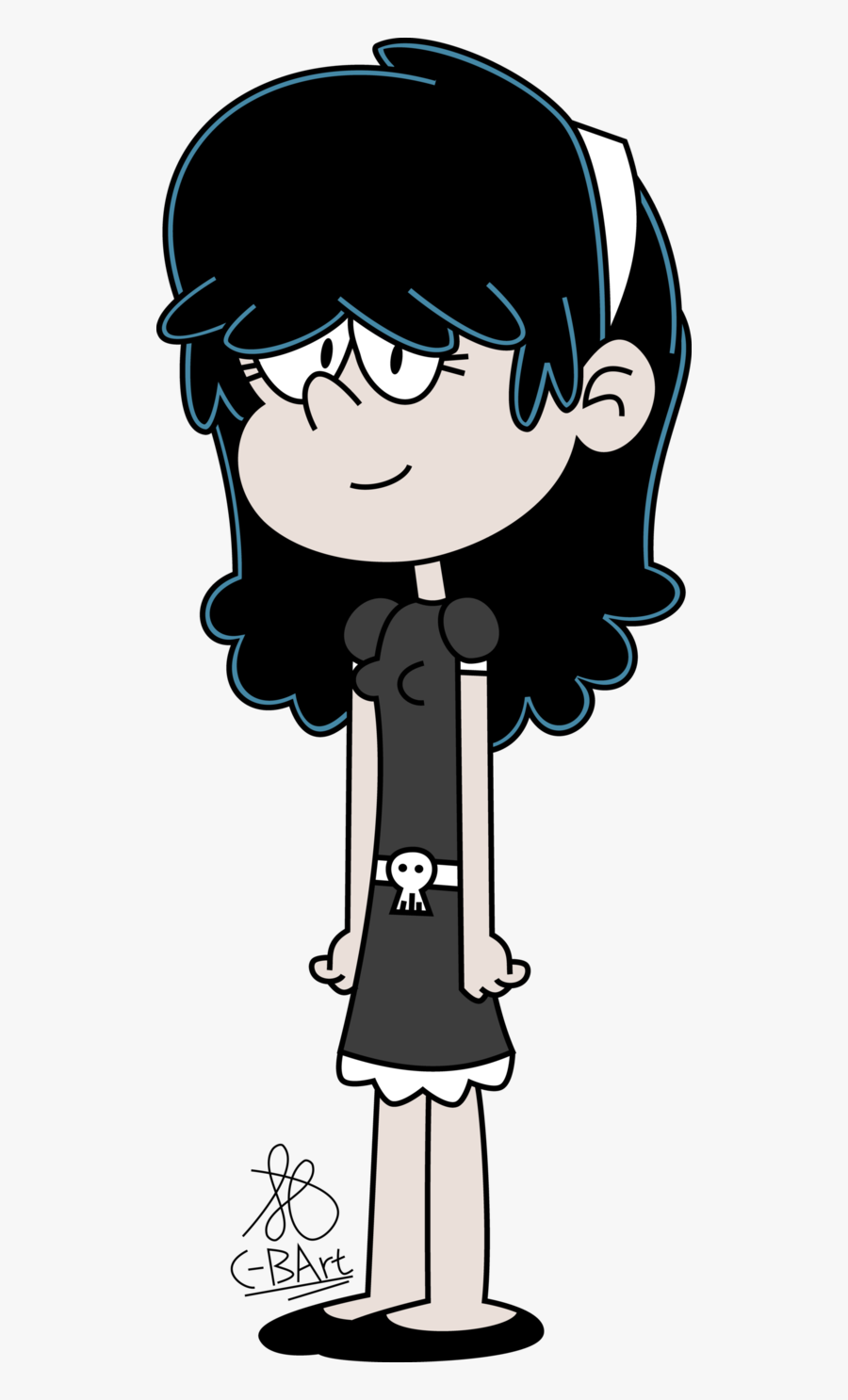 Lucy Loud By C-bart - Loud House Lucy 16 Years Old, Transparent Clipart