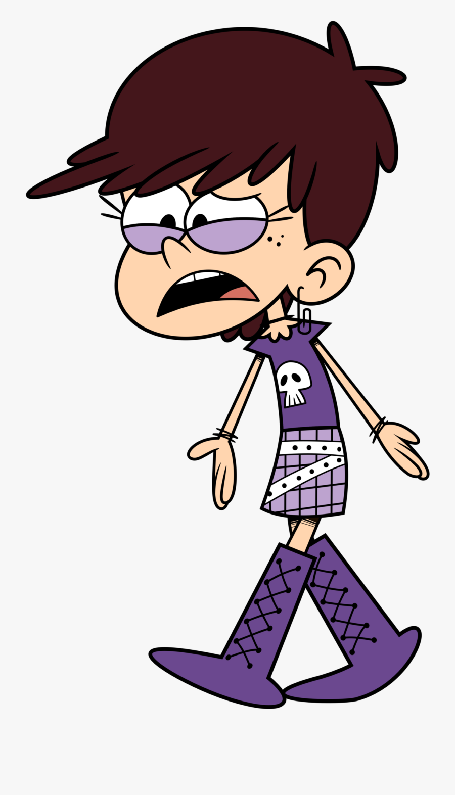 Season 1 Episode 18a - Loud House Luna Loud, Transparent Clipart