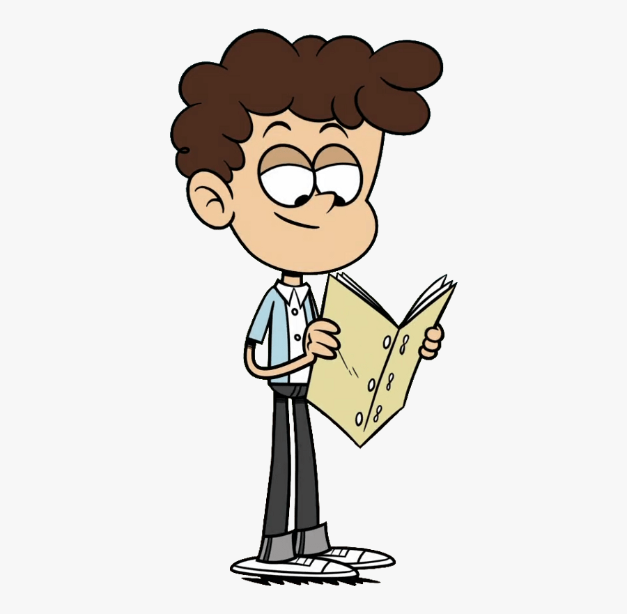 The Loud House Character Benny Reading - Benny The Loud House, Transparent Clipart