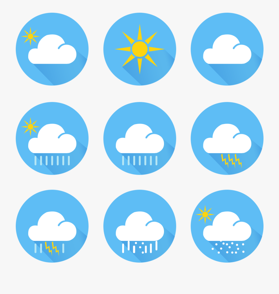 Image Result For Weather Png - Weather Icons Png, Transparent Clipart