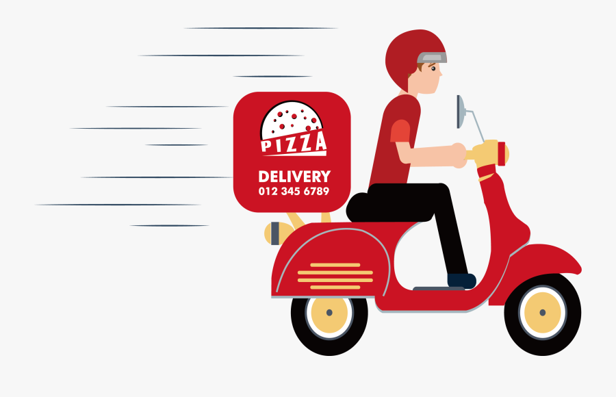 Delivery Png Hd - Pizza Delivery Png, Transparent Clipart