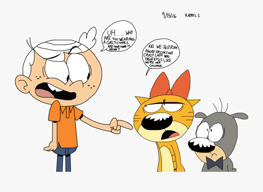 Clip Art The Loud House Meets - Foe Paws Chris Savino, Transparent Clipart