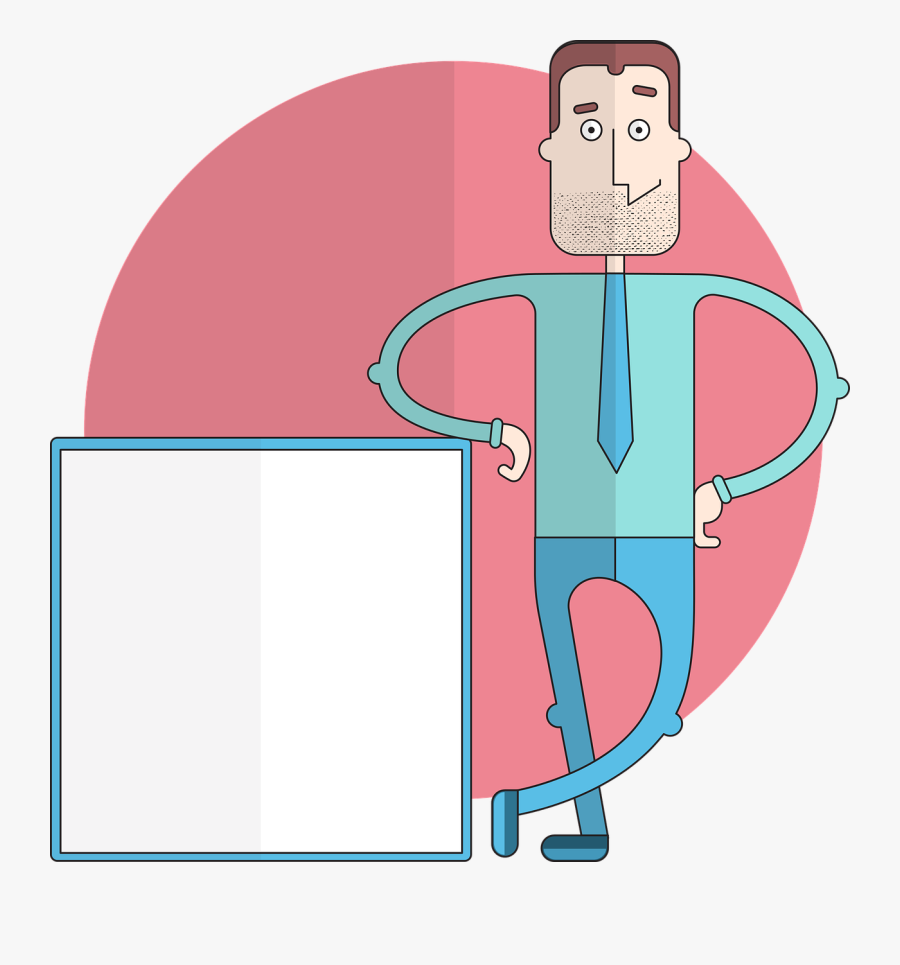 Proud Presentation, Transparent Clipart