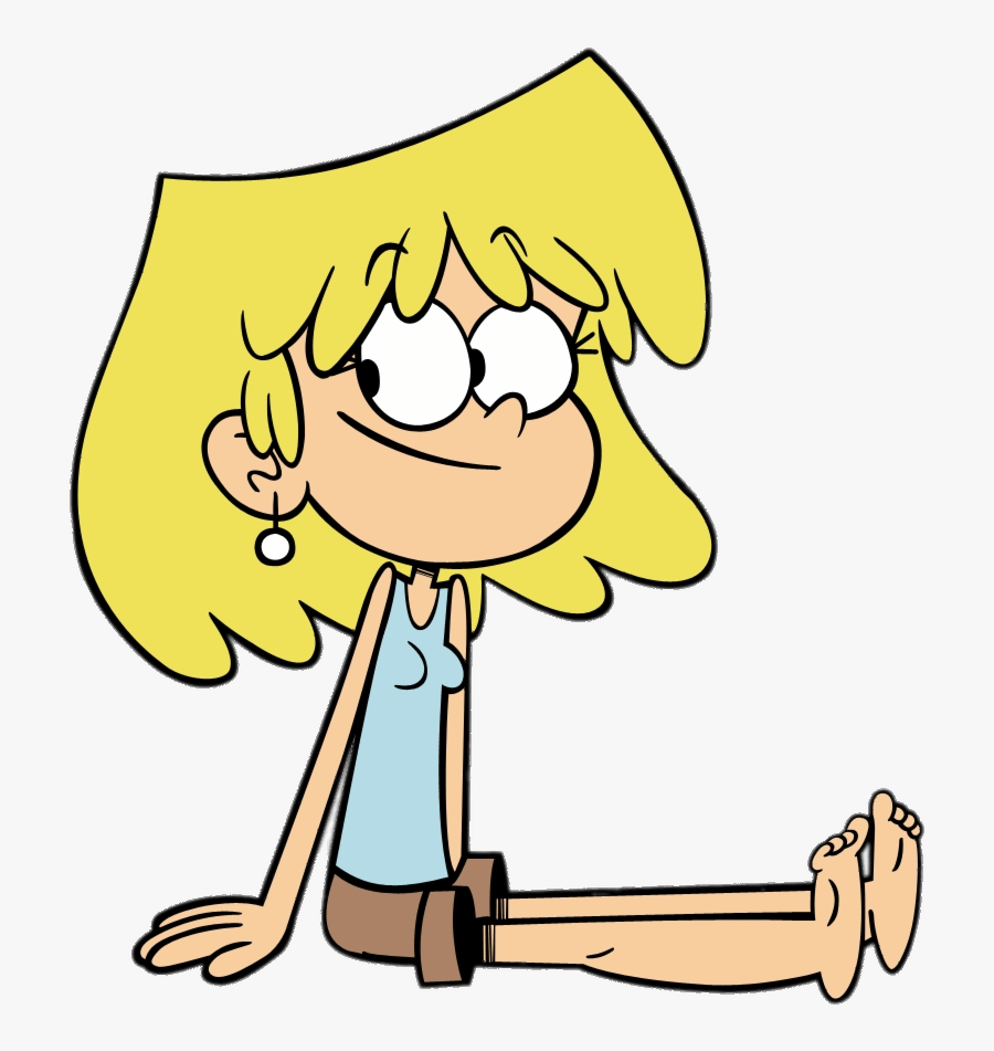 Lori Loud Sitting - Lori And Leni Loud, Transparent Clipart