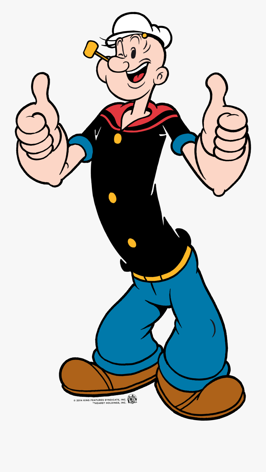 Bugs Bunny Thumbs Up, Transparent Clipart