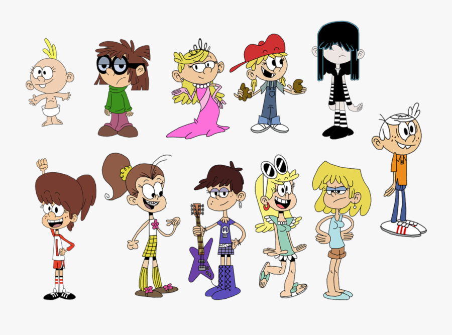 Lincoln Loud Lola Loud Drawing Character Animation - Cartoon, Transparent Clipart