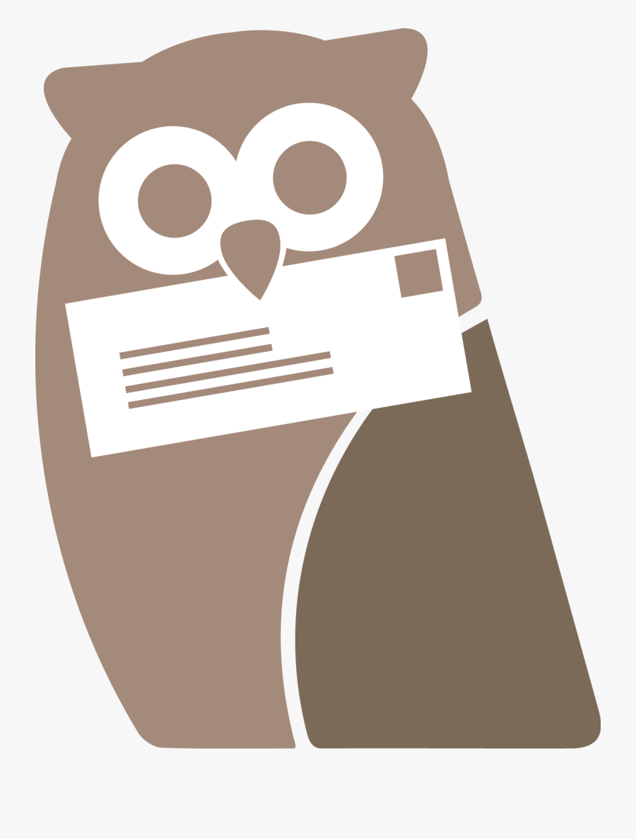 Cr Sanitary Owl New - Owl's Letter Delivery Service, Transparent Clipart