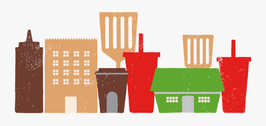 Burger King Delivery City Image - Illustration, Transparent Clipart