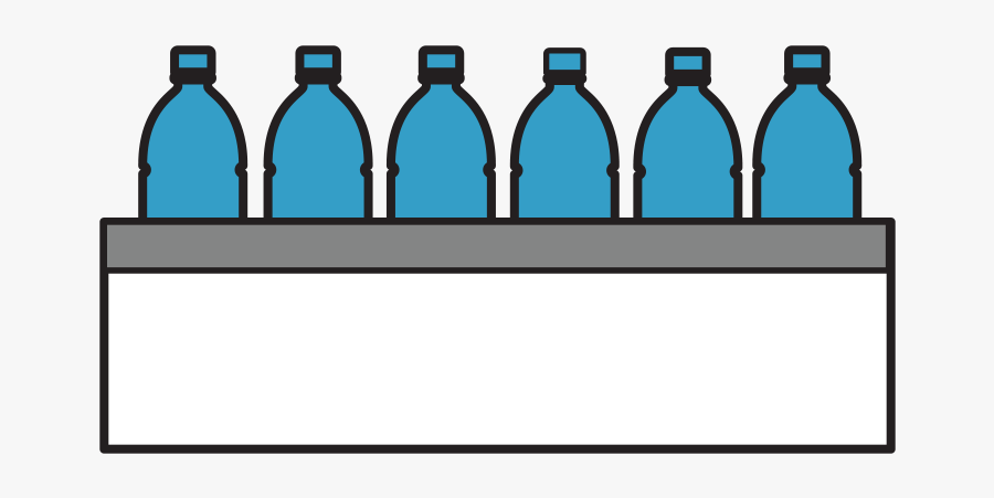 Water Bottle Delivery - Glass Bottle, Transparent Clipart