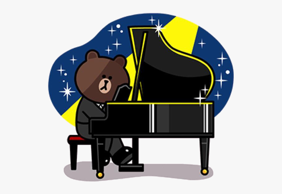 Romantic Cony And Brown, Transparent Clipart