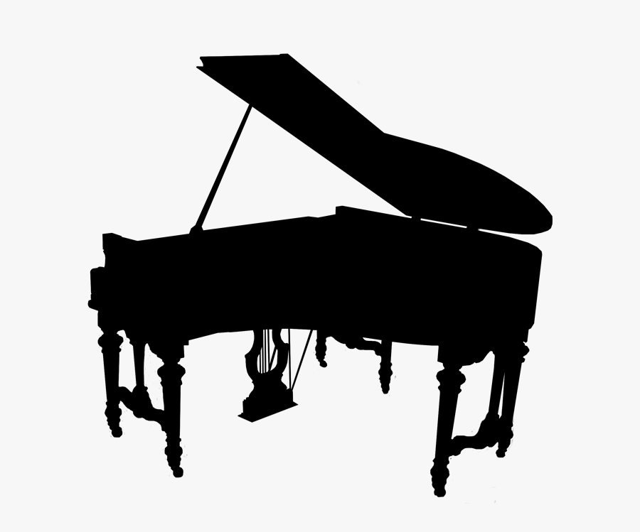 Fortepiano Spinet Musical Keyboard Square Piano - Piano, Transparent Clipart