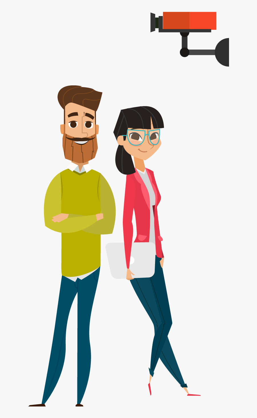 Customer Slip And Fall - Cartoon , Free Transparent Clipart - ClipartKey