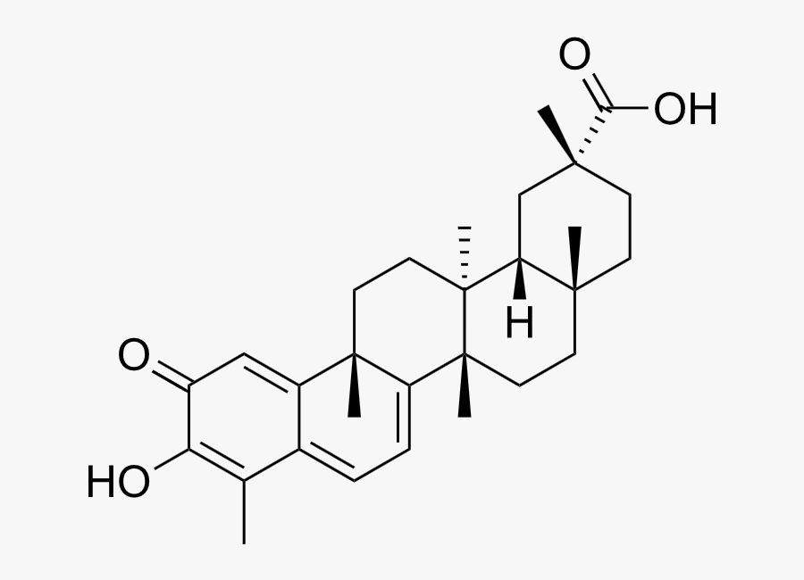 Celastrol - Celastrol Structure, Transparent Clipart