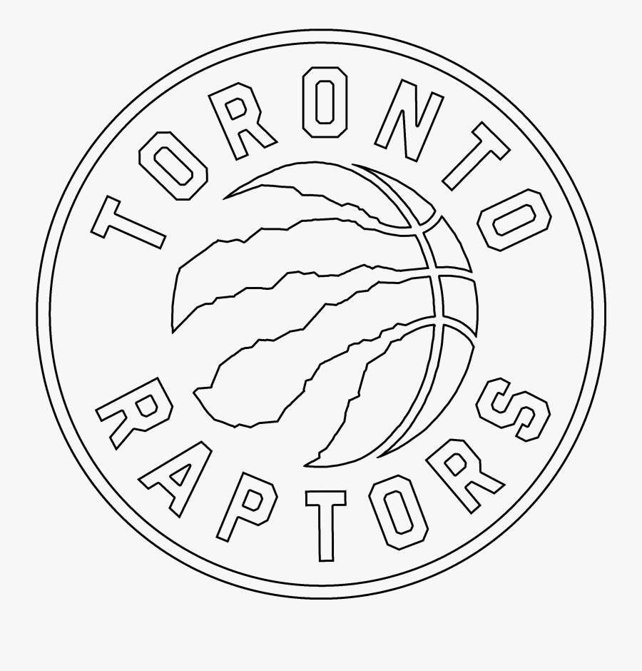 Announcing Toronto Raptors Logo Coloring Page Amazing - Toronto Raptors Logo Coloring Page, Transparent Clipart