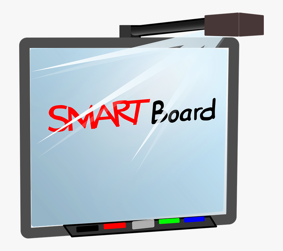 Smart Board In Schools, Transparent Clipart