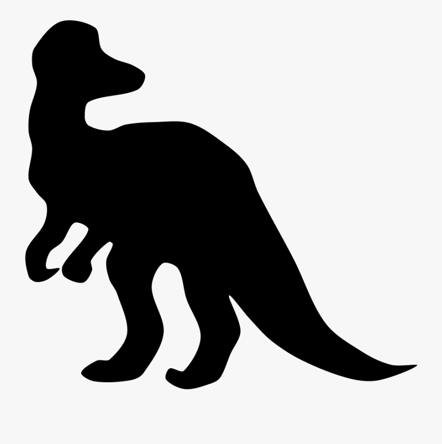 Dinosaur Clipart Corythosaurus Silhouette, Transparent Clipart