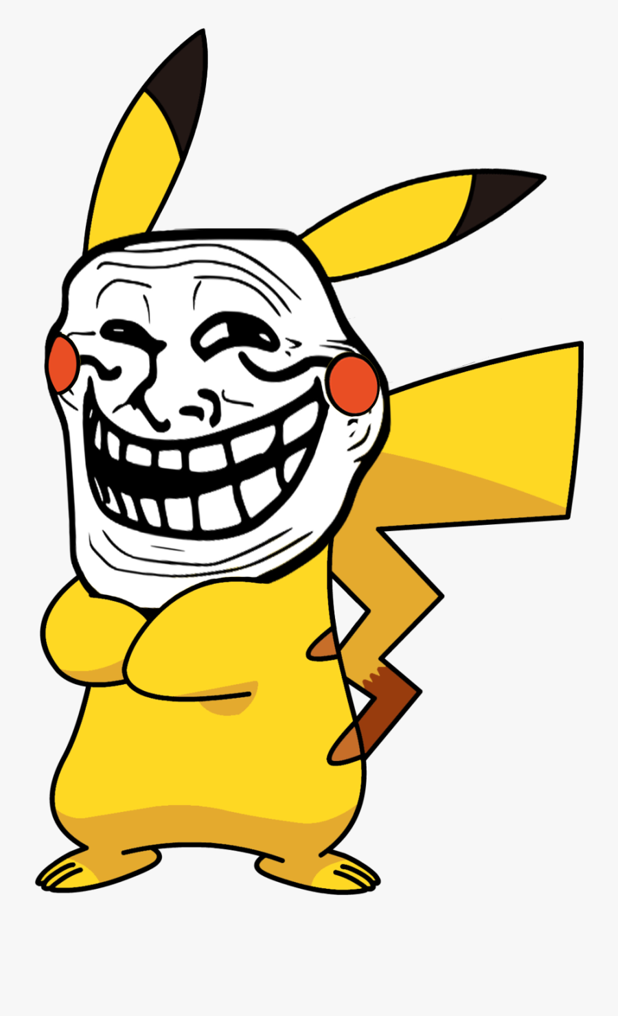 - Black And White Challenge Accepted Clipart , Png - Troll Face, Transparent Clipart