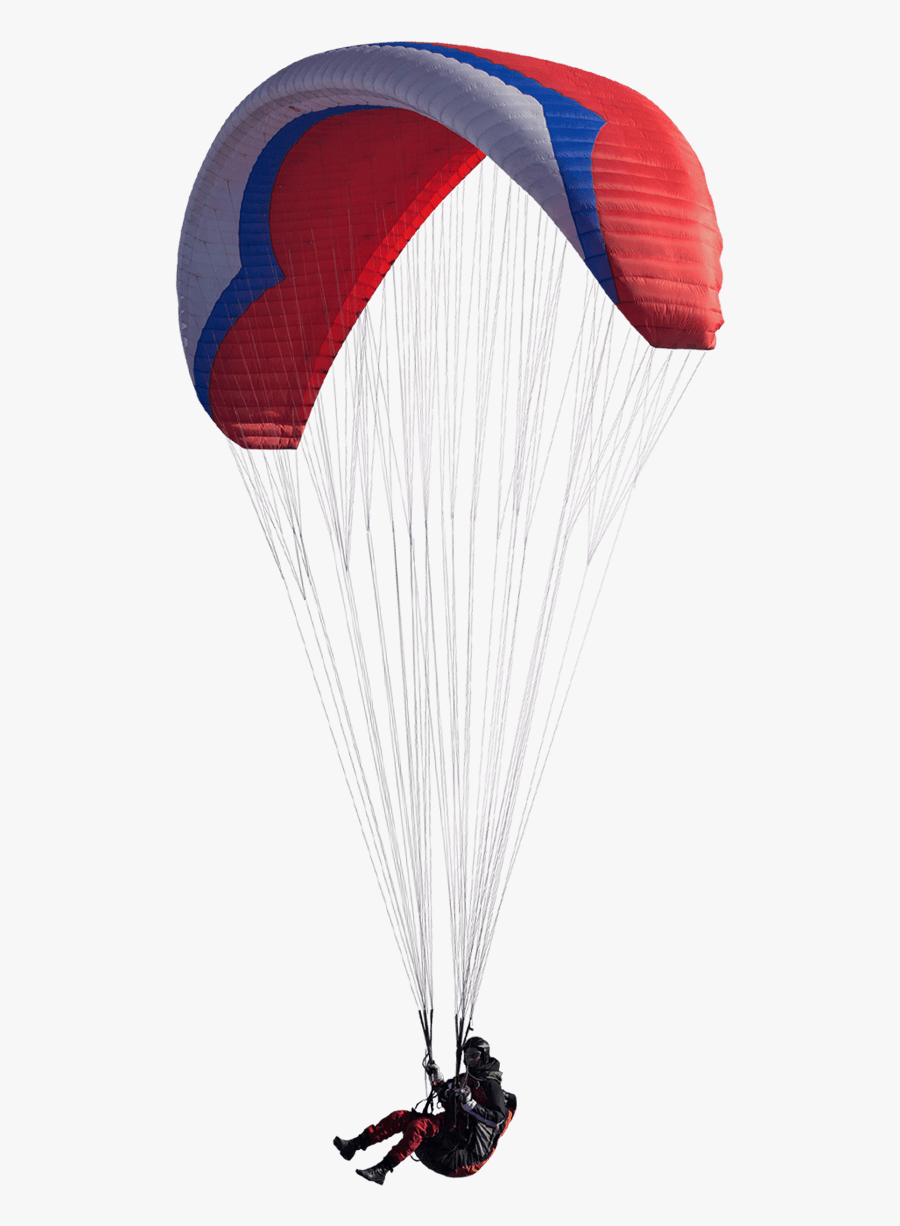 #ftestickers #parachute #adventure #parachutist #people - Parachuting, Transparent Clipart