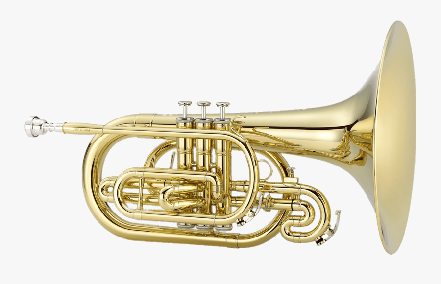 Marching Mellophone, Transparent Clipart