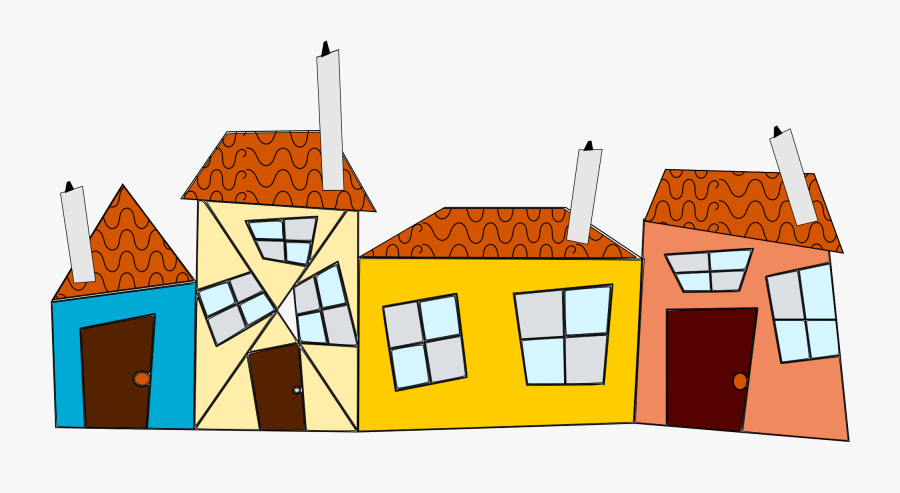 Colouful House Clipart - Third Grade Community Activities, Transparent Clipart