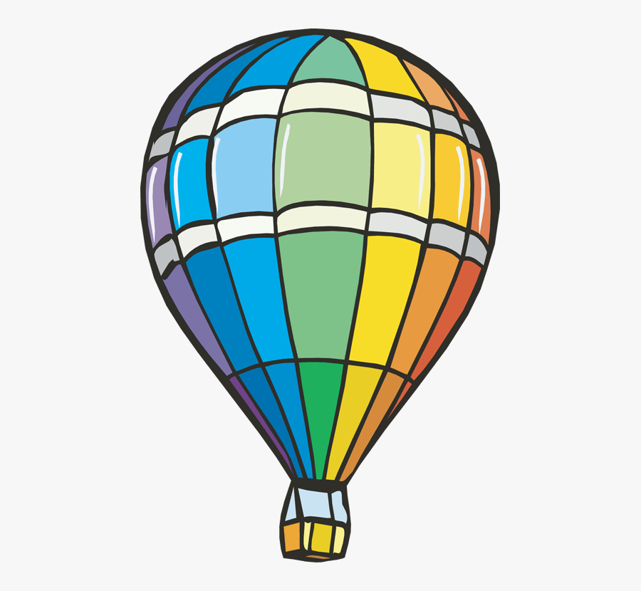 Parachute Clip Art - Transparent Background Hot Air Balloons Clip Art, Transparent Clipart