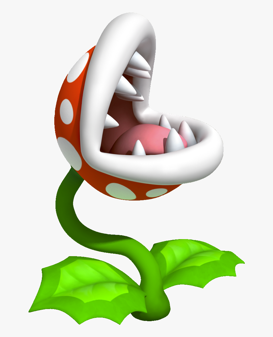 Super Mario Venus Fly Trap Clipart , Png Download - Super Mario Venus Fly Trap, Transparent Clipart