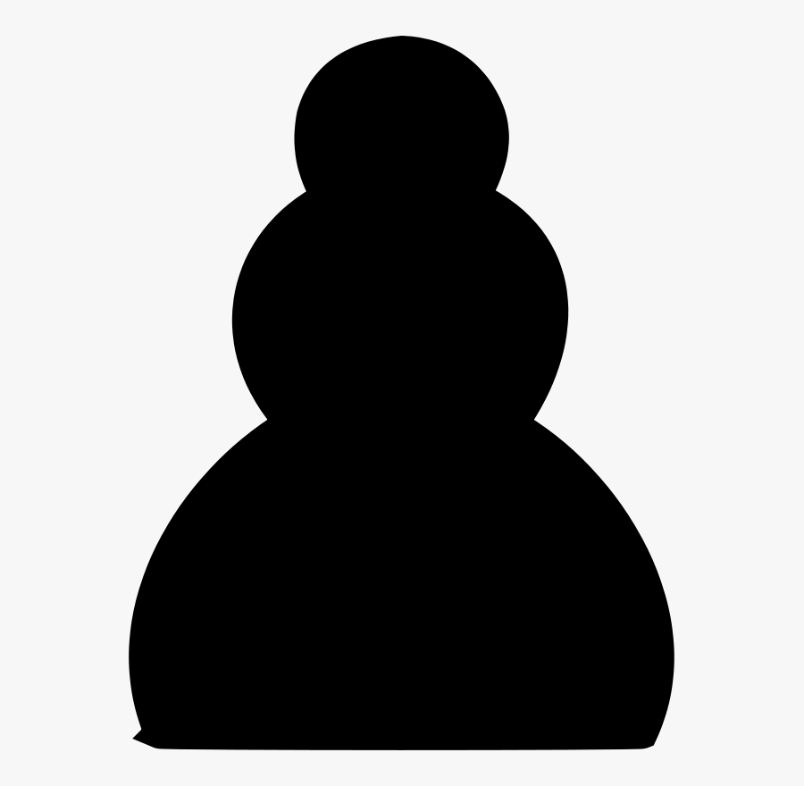 Animated Chess Pawn Black, Transparent Clipart