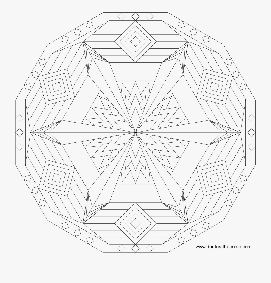 Donteatthepaste Mandalas, Transparent Clipart