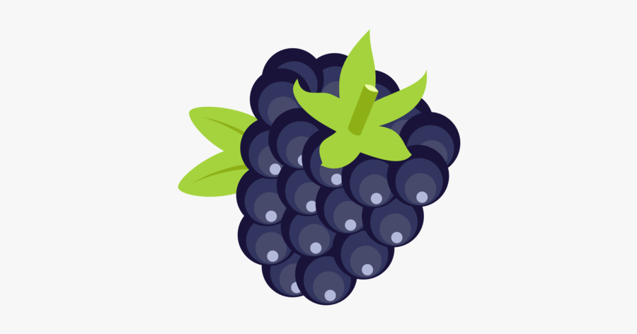 Thumb Image - Blackberries Clip Art, Transparent Clipart