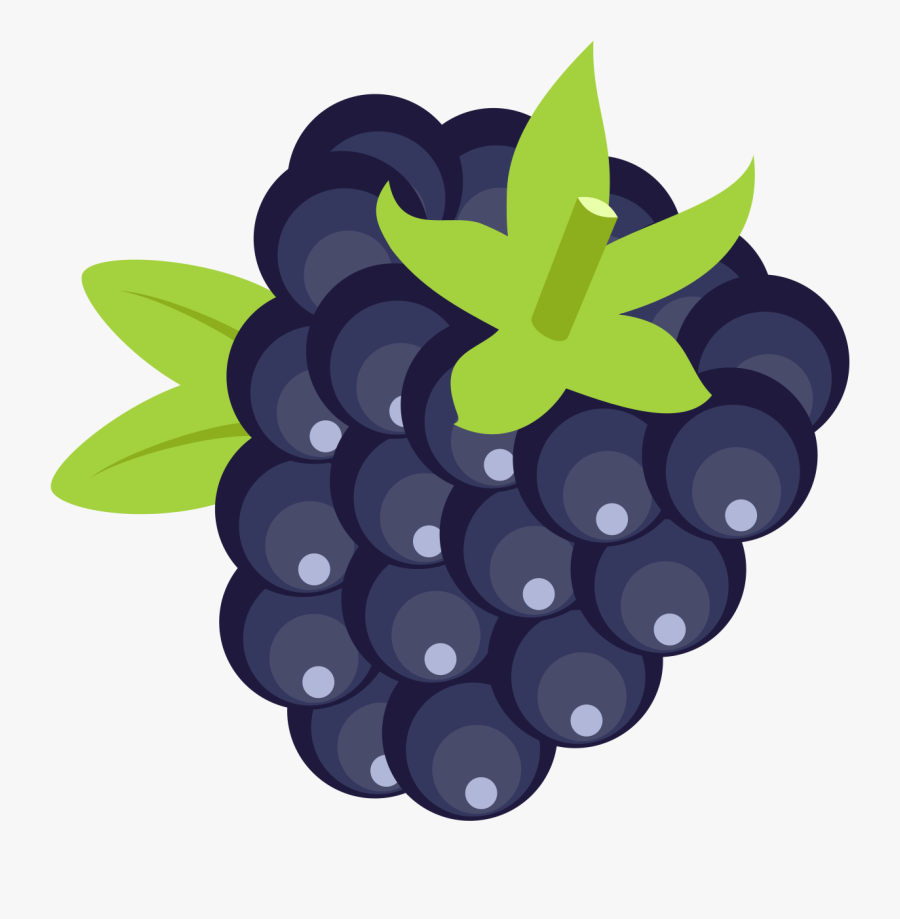 Blackberry Clipart, Transparent Clipart