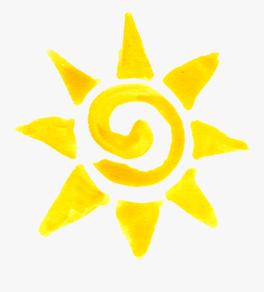 Sun Drawing, Transparent Clipart