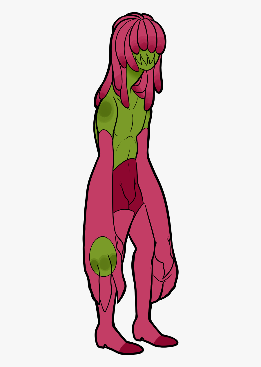 Venus Fly Trap Guy By Askthewerewolfprince - Cartoon, Transparent Clipart