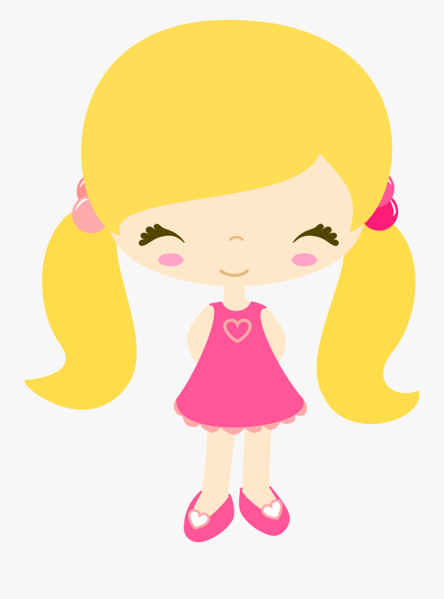 Colas Rubia Clipart Clip Art, Silhouette - Niña Clipart, Transparent Clipart