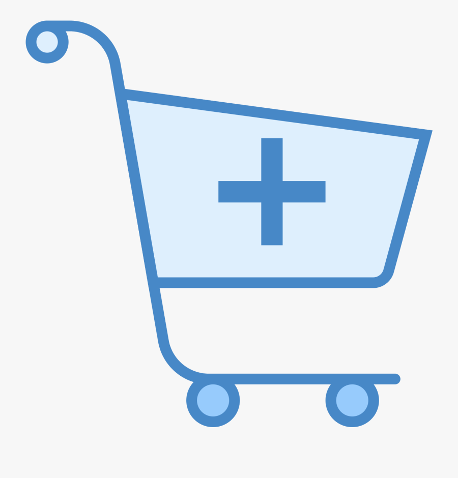 Add Shopping Cart Icon, Transparent Clipart