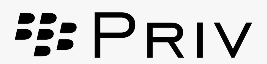 Blackberry Priv Logo, Transparent Clipart