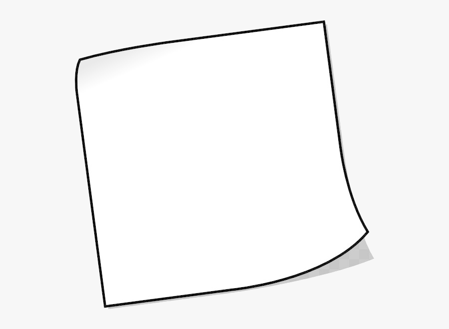 Note Collection Of Free Sticky Clipart Line Crabs On - Paper, Transparent Clipart