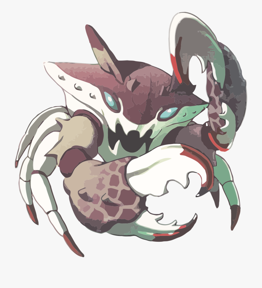 Transparent Crabs Clipart - Etrian Odyssey Monsters, Transparent Clipart